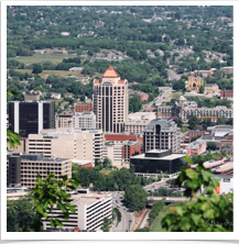 Roanoke Virginia - Skyline Day